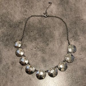 Silver plated necklace